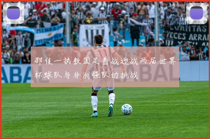 邵佳一执教国足首战迎战两届世界杯球队与非洲强队的挑战
